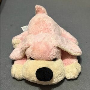 FAO Schwarz Penelope Pink Plush Dog Toy